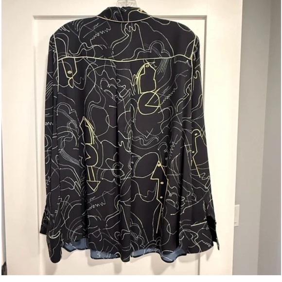 Lafayette 148 - Button down poplin dress shirt - Picture 3 of 3